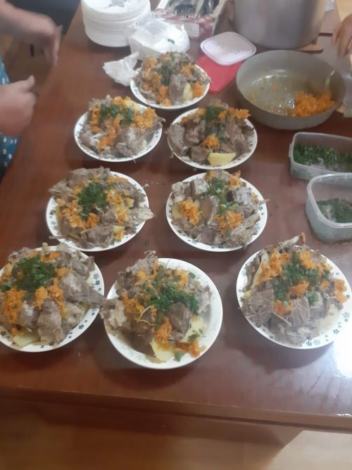 Кызыл Тау җирлегендә корбан ашы узды