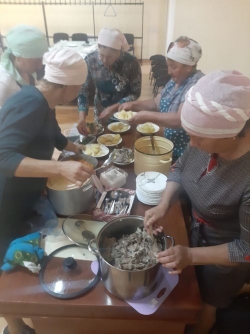 Кызыл Тау җирлегендә корбан ашы узды