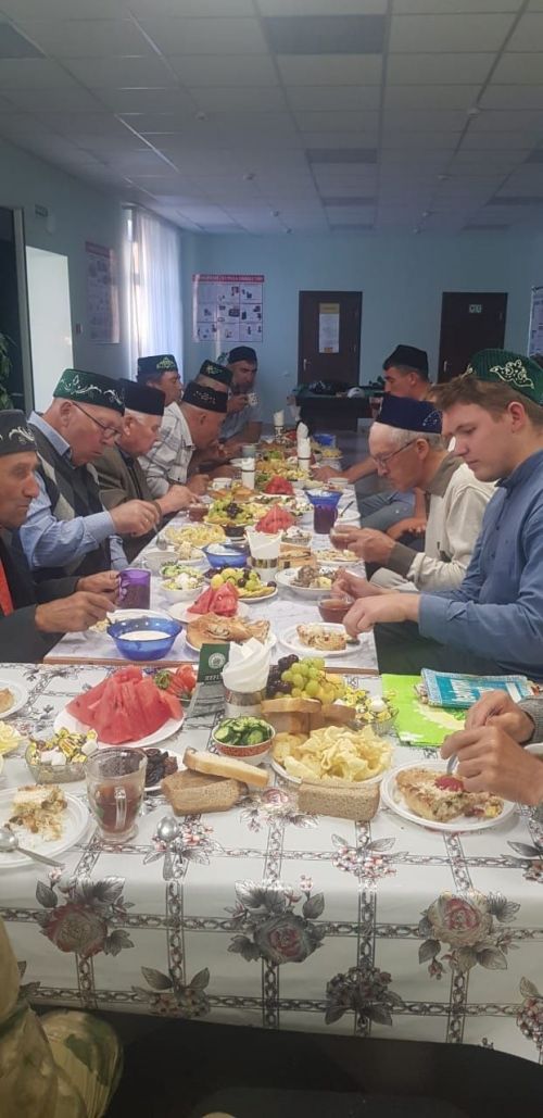Иске Йомралыда мобилизацияләнгән хәрби катнашында корбан ашы узды