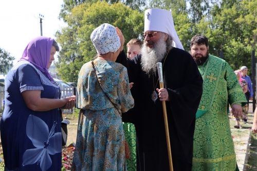 Храм Иоанна Предтечи села Бишево посетил митрополит Казанский и Татарстанский Кирилл