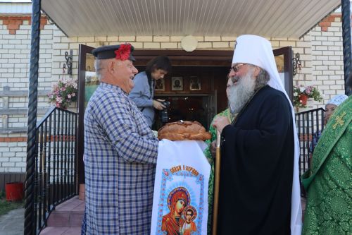 Храм Иоанна Предтечи села Бишево посетил митрополит Казанский и Татарстанский Кирилл