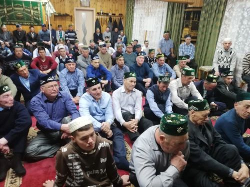 Олы Бакырчы авылында ураза гаетендә барлыгы 88 кеше катнашты