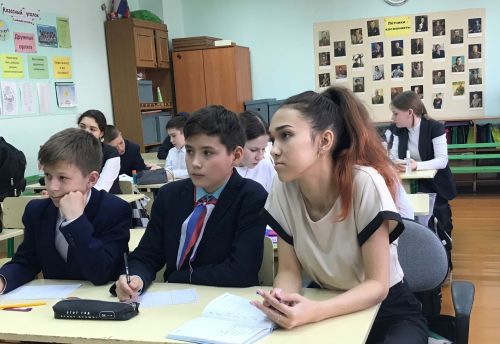 «Литературный кружок» в Апастовской школе