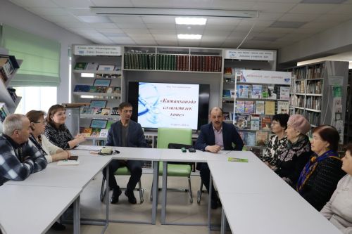 Апас үзәк китапханәсендә Сәламәтлек дәресе узды