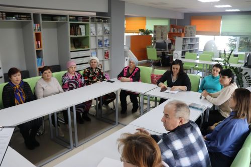 Апас үзәк китапханәсендә Сәламәтлек дәресе узды