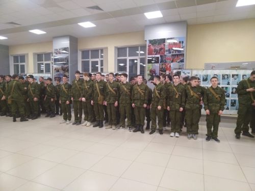 Учащиеся Каратунской школы на военно-полевых учебных сборах