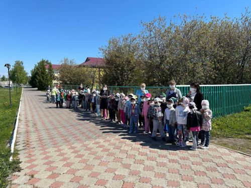 В детском саду «Радуга» прошла учебная тренировочная пожарная эвакуация