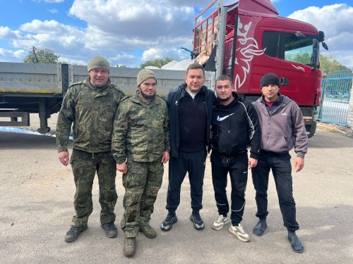 Апастан егетләргә 18 нче гуманитар йөк тапшырылды