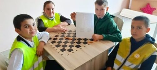 В Бурнашевской школе – игра-викторина по правилам дорожного движения