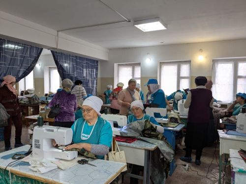 Апастовские серебряные волонтёры посетили Нурлатский детдом «ДОБРЫЙ ДОМ»