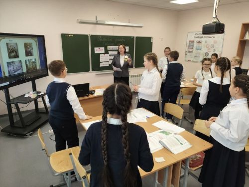 На базе  Каратунской средней школы прошел муниципальный этап Всероссийского конкурса «Учитель года — 2026»