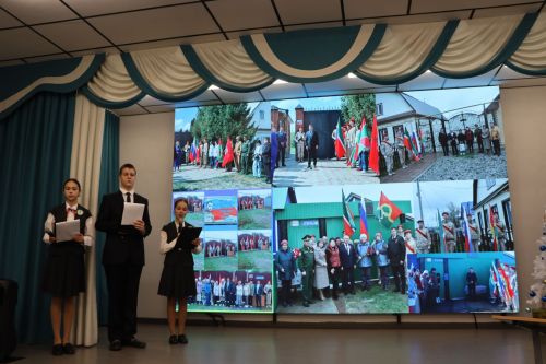 Апас урта мәктәбендә Герой партасы ачылды
