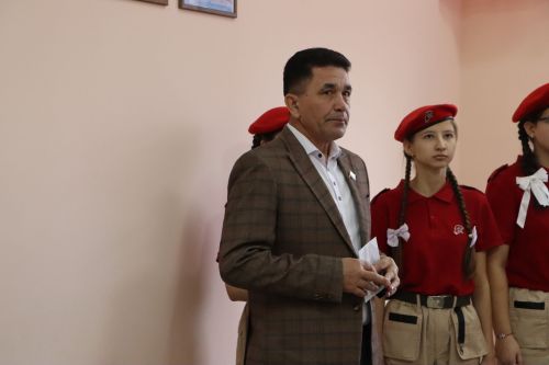 Борнаш урта мәктәбендә Герой партасы ачылды