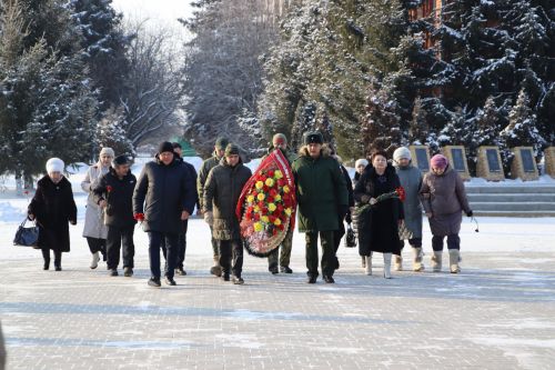 Апас җирлеге махсус хәрби операциядә катнашучы егетләрнең якыннарын хөрмәтләде