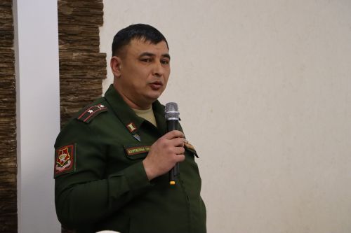 Апас җирлеге махсус хәрби операциядә катнашучы егетләрнең якыннарын хөрмәтләде