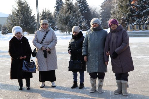 Апас җирлеге махсус хәрби операциядә катнашучы егетләрнең якыннарын хөрмәтләде