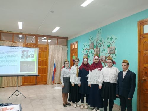 Открытие года Защитников Отечества в Давликеевской школе прошло с большим размахом и вдохновением