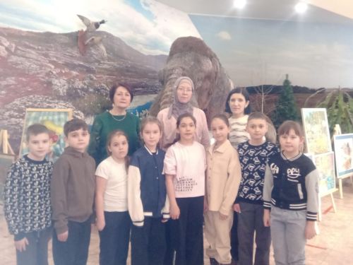 Учащиеся Староеналинской школы посетили Апастовский краеведческий музей