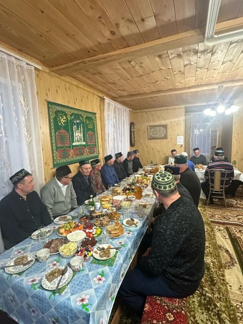 Кече Бакырчы авылында ифтар ашы узды