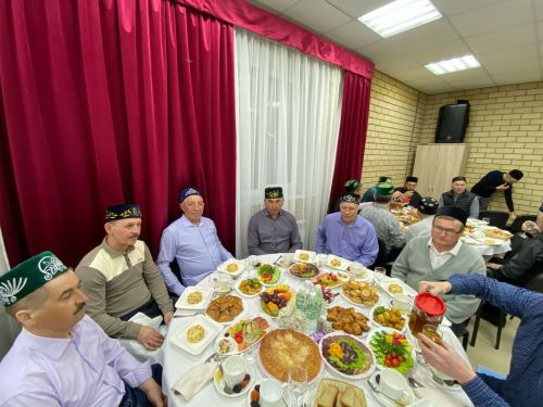 Шәмәк авылында ифтар ашы узды