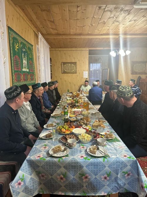 Кече Бакырчы авылында ифтар ашы узды