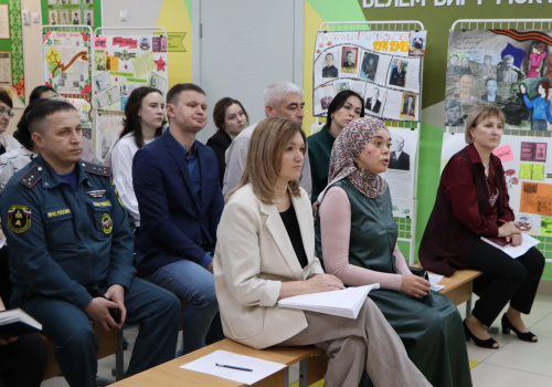Табар Черкене мәктәбендә балигъ булмаган балалар эше һәм аларны яклау комиссиясенең киңәйтелгән утырышы узды