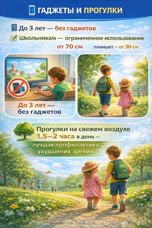 ГИГИЕНА ЗРЕНИЯ У ДЕТЕЙ