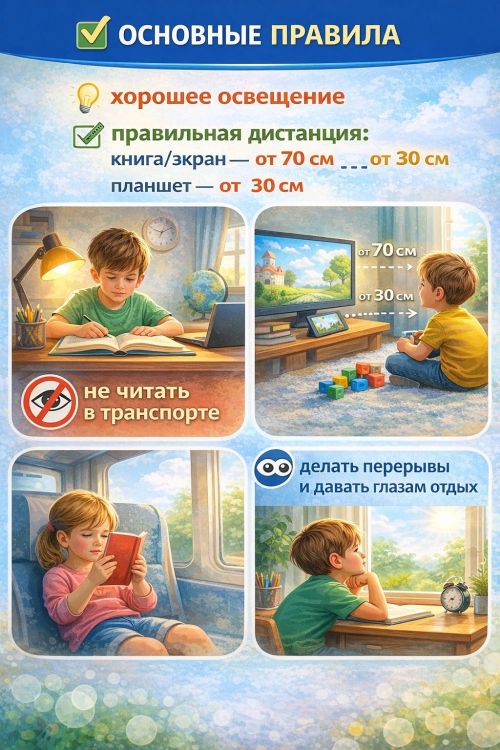 ГИГИЕНА ЗРЕНИЯ У ДЕТЕЙ