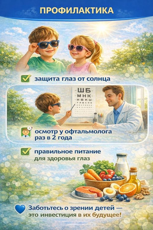 ГИГИЕНА ЗРЕНИЯ У ДЕТЕЙ