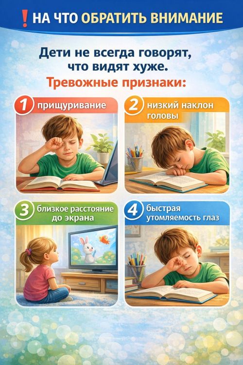 ГИГИЕНА ЗРЕНИЯ У ДЕТЕЙ