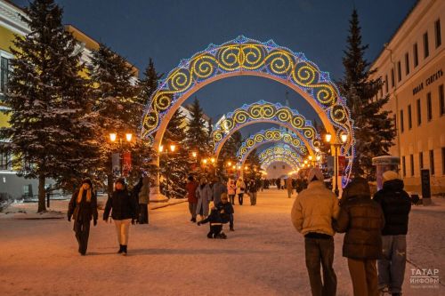 Более 200 тысяч туристов посетили Татарстан в новогодние каникулы