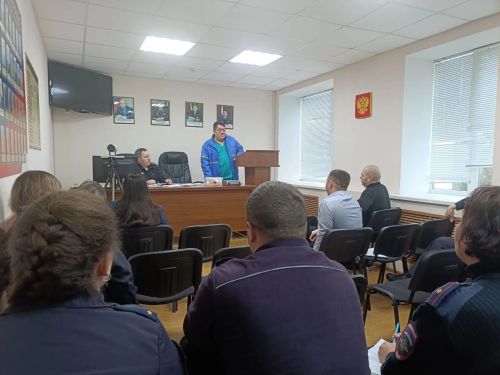 В отделе внутренних дел Апастовского района врачи провели встречу