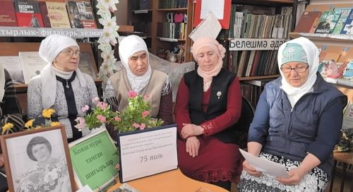 Морзалар китапханәсендә шигырь укып, ял иткәннәр