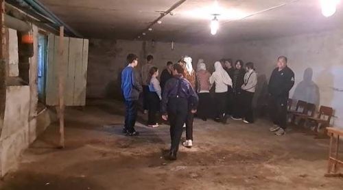 В Давликеевской школе прошли учения по защите от БПЛА и действиям при теракте