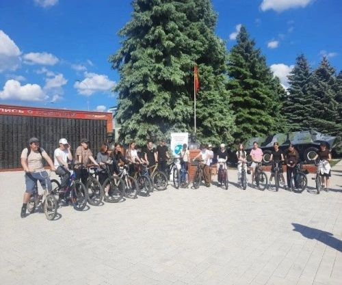 В Апастово прошел велоквест в рамках республиканского антинаркотического месячника