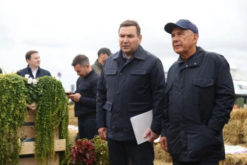 Районга эш сәфәре белән Татарстан Республикасы Рәисе Рөстәм Миңнеханов килде