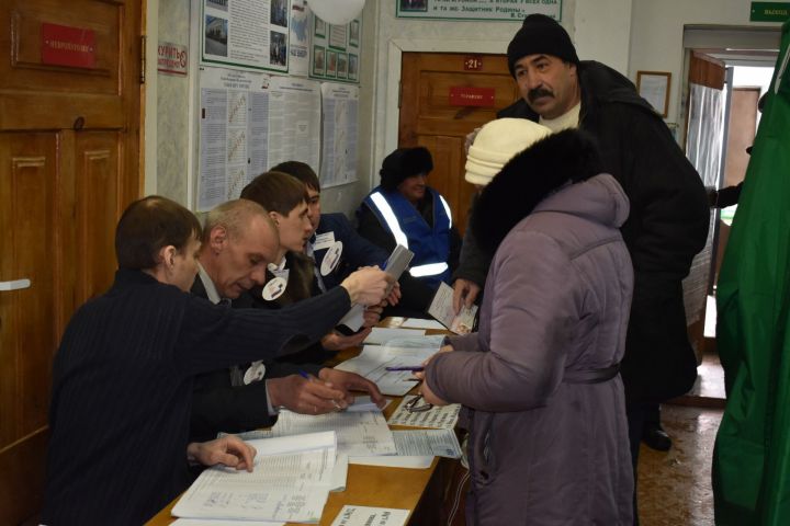 К 12 часам в  Апастовском, Кайбицком районах республики проголосовали более 80% избирателей