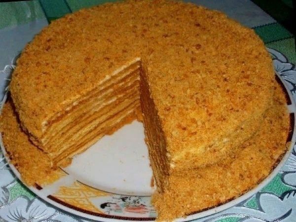 Баллы (медовый) торт