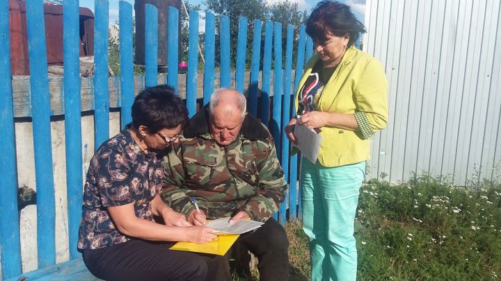 В Апастовском районе проводятся профилактические мероприятия с пожилыми