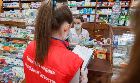 Ажиотаж в татарстанских аптеках утихает