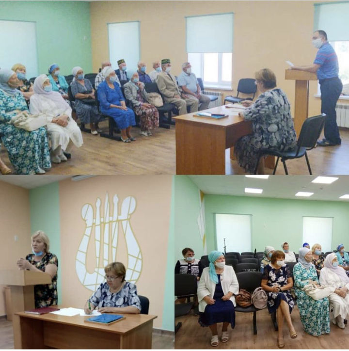 Сегодня состоялось расширенное заседание Президиума Совета ветеранов  Апастовского района