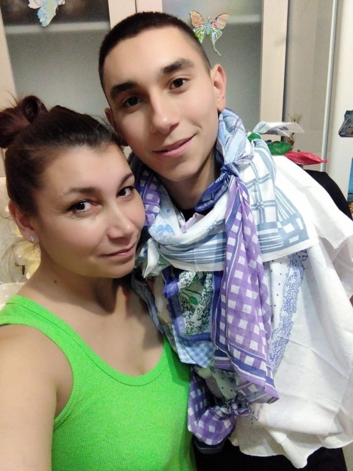 Фануза Закирова из Апастово проводила сына Ильсура на военную службу в ноябре прошлого года
