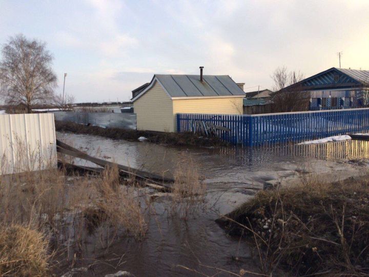 В район близится наводнение