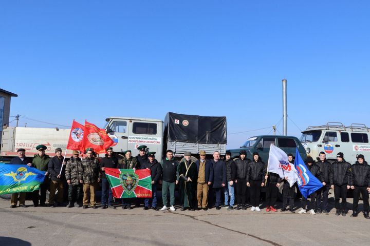 Жители района в третий раз посетили зону военной операции: это придало парням стойкость духа и уверенности