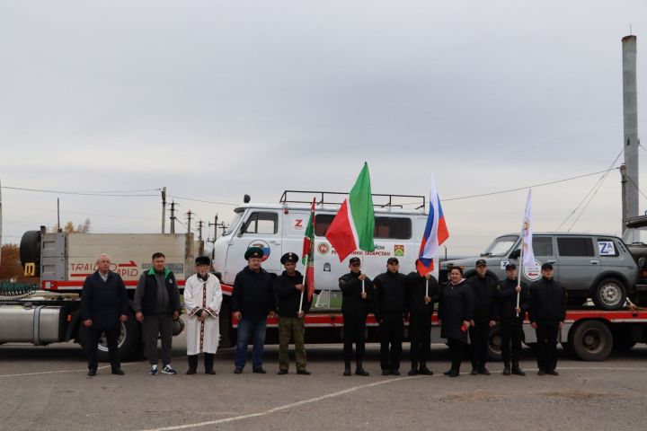 Апастан уникенче йөк махсус хәрби операция зонасына кузгалды