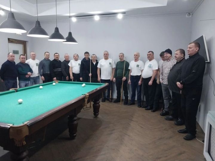 В Апастово прошли соревнования по бильярду на Кубок главы района Айрата Зиганшина