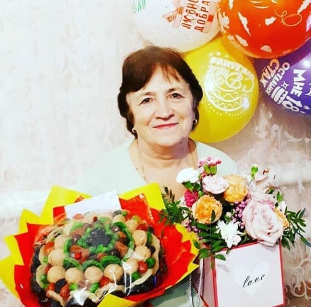 17 января отмечает юбилей жительница с.Бишево Телишева Нина Александровна