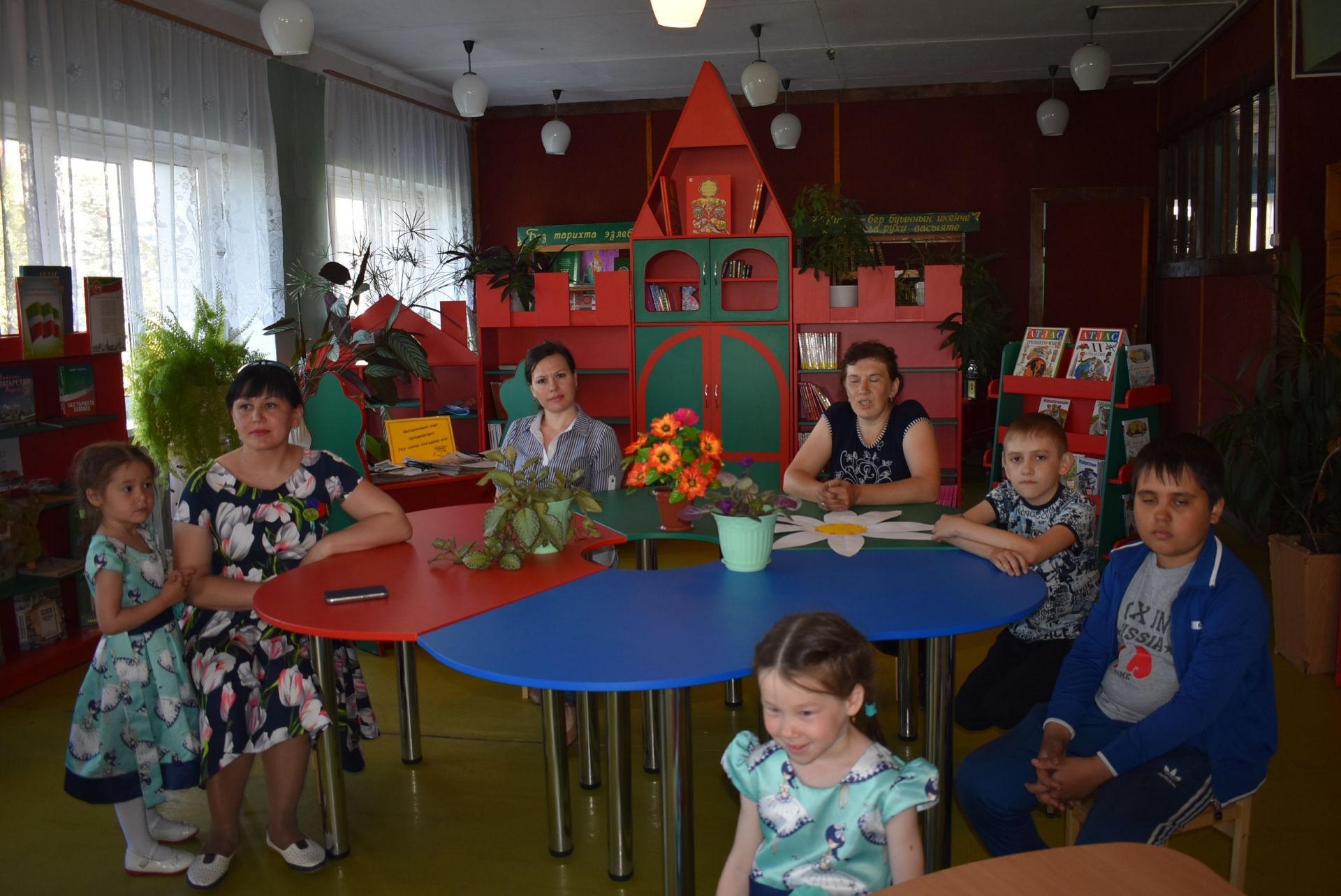 Апас үзәк балалар китапханәсендә Гаилә бәйрәме