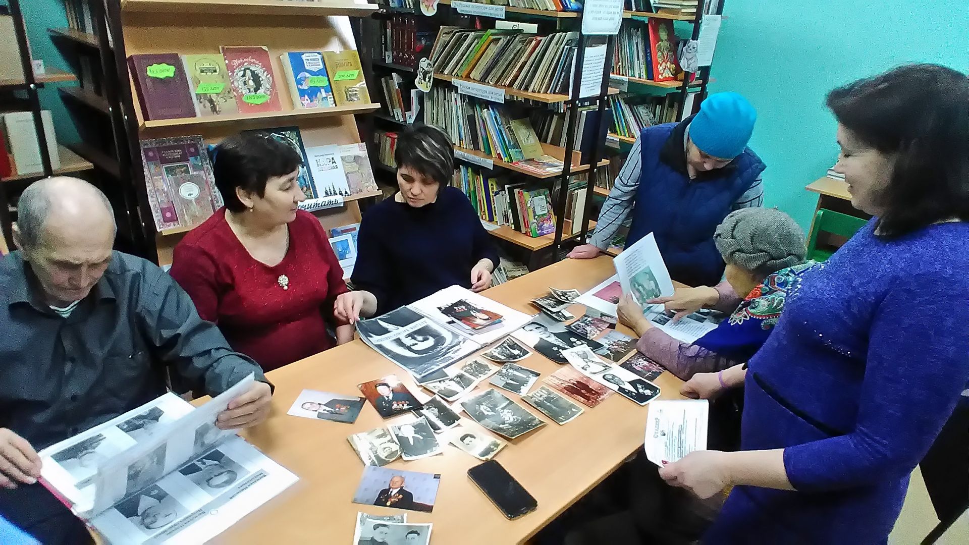 В Табар- Черкийской библиотеке прошел вечер памяти «О чем поведала старая фотография»