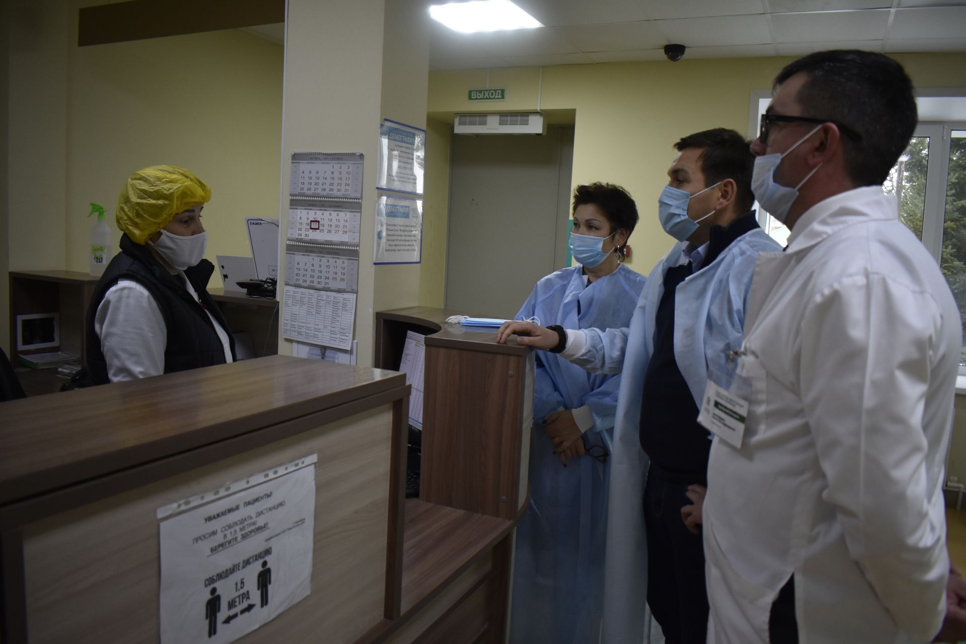 Глава района Айрат Зиганшин ознакомился с деятельностью центральной районной больницы